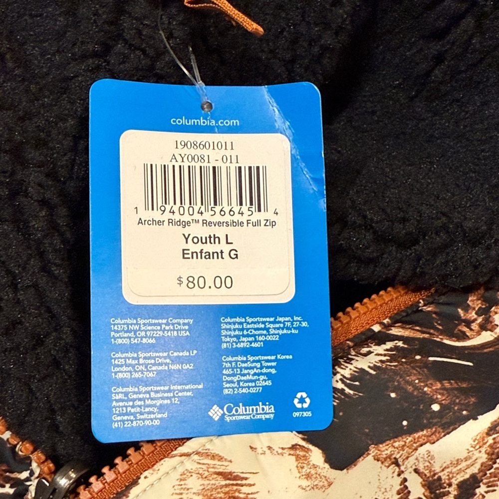 Columbia Archer Ridge Reversible Full-Zip Jacket - Picture 13 of 16